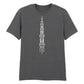 Minimalist Minaret Line Art Eid Printed Unisex T-Shirt
