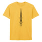 Minimalist Minaret Line Art Eid Printed Unisex T-Shirt