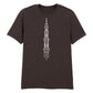 Minimalist Minaret Line Art Eid Printed Unisex T-Shirt