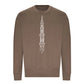 Minimalist Minaret Line Art Eid Printed Unisex Sweatshirt