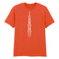 Minimalist Minaret Line Art Eid Printed Unisex T-Shirt
