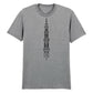 Minimalist Minaret Line Art Eid Printed Unisex T-Shirt
