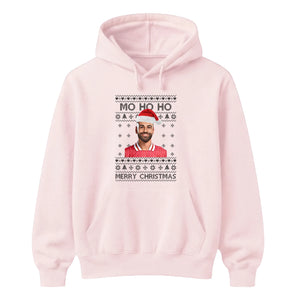 Mo Ho Ho Salah Football Fans Christmas Unisex Hoodie