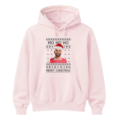 Mo Ho Ho Salah Football Fans Christmas Unisex Hoodie