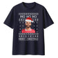 Mo Ho Ho Salah Ugly Knit Christmas Oversized T-Shirt