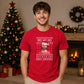 Mo Salah Mo Ho Ho Festive Graphic Christmas Unisex T-Shirt