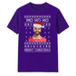 Mo Salah Mo Ho Ho Festive Graphic Christmas Unisex T-Shirt