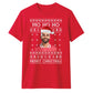 Mo Salah Mo Ho Ho Festive Graphic Christmas Unisex T-Shirt