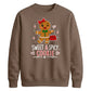 Sweet & Spicy Gingerbread Print Christmas Unisex Sweatshirt