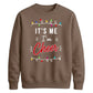 It's Me I'm Cheer Fairy Lights Christmas Unisex Sweatshirt