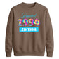 Tie Dye Limited Edition Personliased Happy Birthday Sweatshirt