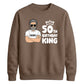 Cool Birthday King Personliased Happy Birthday Sweatshirt
