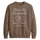 Cute Puzzle personalise For him For her gift Sweatshirt