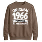 60th Birthday Present Unisex Sweatshirt Original 1966 Model All Parts Original
