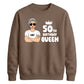 Royal Birthday Queen Personliased Happy Birthday Sweatshirt