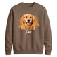 Novelty Splat Graphic Personalised Pet Unisex Sweatshirt
