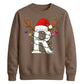 Personalised initial monogram Christmas Unisex Sweatshirt
