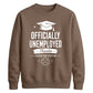 Humorous Officially Unemployed School Leavers sweatshirt