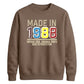 Vintage Retro Soul Classic Personalised Happy Birthday Sweatshirt