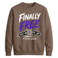 Custom Finally Free School Leavers sweatshirt