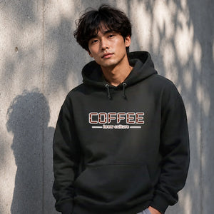 Modern Brew Culture Digital Block Slogan Unisex Hoodie