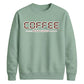 Modern Brew Culture Digital Block Slogan Unisex Sweatshirt