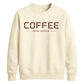 Modern Brew Culture Digital Block Slogan Unisex Sweatshirt