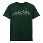 Modern Line-Art Mosque Eid Printed Unisex T-Shirt