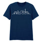Modern Line-Art Mosque Eid Printed Unisex T-Shirt