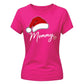 Mommy Santa Hat Christmas Ladies T-Shirt