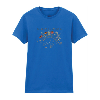 Mommy Saurus Mothers Day Printed Ladies Fit T-Shirt