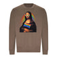 Mona Lisa Pride Flag Aura Pride Month Unisex Sweatshirt