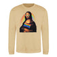 Mona Lisa Pride Flag Aura Pride Month Unisex Sweatshirt