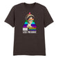 More Pride Less Prejudice Classic Portrait Unisex T-Shirt