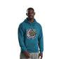 Mosaic Crescent Moon Eid Mubarak Printed Unisex Hoodie
