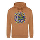 Mosaic Crescent Moon Eid Mubarak Printed Unisex Hoodie