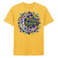 Mosaic Crescent Moon Eid Mubarak Printed Unisex T-Shirt
