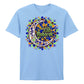 Mosaic Crescent Moon Eid Mubarak Printed Unisex T-Shirt