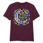 Mosaic Crescent Moon Eid Mubarak Printed Unisex T-Shirt