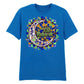 Mosaic Crescent Moon Eid Mubarak Printed Unisex T-Shirt