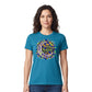 Mosaic Crescent Moon Eid Mubarak Printed Unisex T-Shirt