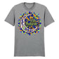 Mosaic Crescent Moon Eid Mubarak Printed Unisex T-Shirt