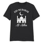 Mosque Design Eid Mubarak Printed Unisex T-Shirt