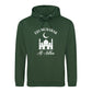 Mosque Design Eid Mubarak Printed Unisex Hoodie
