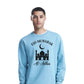 Mosque Design Eid Mubarak Printed Unisex Sweatshirt