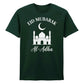 Mosque Design Eid Mubarak Printed Unisex T-Shirt