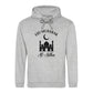 Mosque Design Eid Mubarak Printed Unisex Hoodie