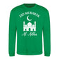 Mosque Design Eid Mubarak Printed Unisex Sweatshirt