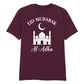 Mosque Design Eid Mubarak Printed Unisex T-Shirt