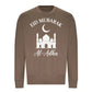 Mosque Design Eid Mubarak Printed Unisex Sweatshirt